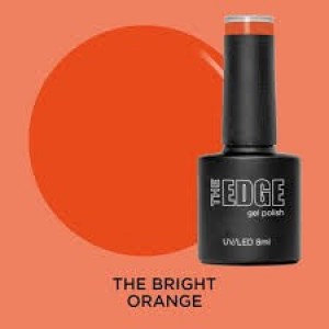 The Edge Gel Polish Bright Orange 8ml